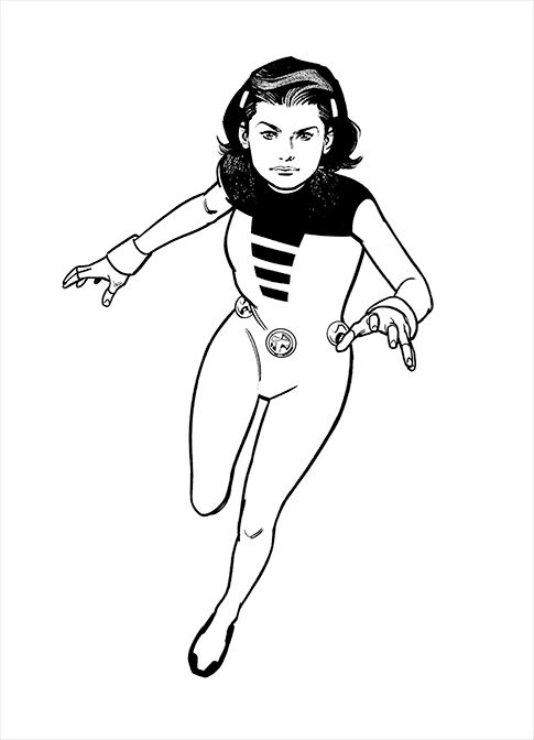 Phantom Girl by Doc Shaner