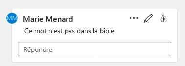 Ce mot n'est pas dans la bible