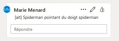 alt : Spiderman pointant du doigt spiderman