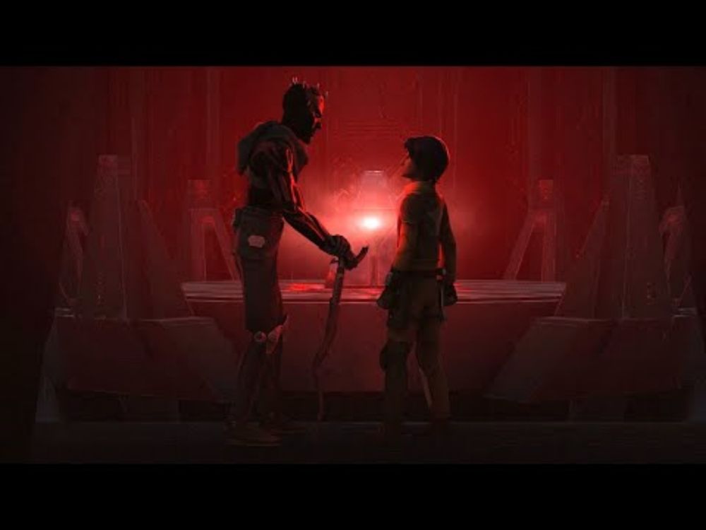 Maul Trains Ezra Bridger [4K HDR] - Star Wars: Rebels