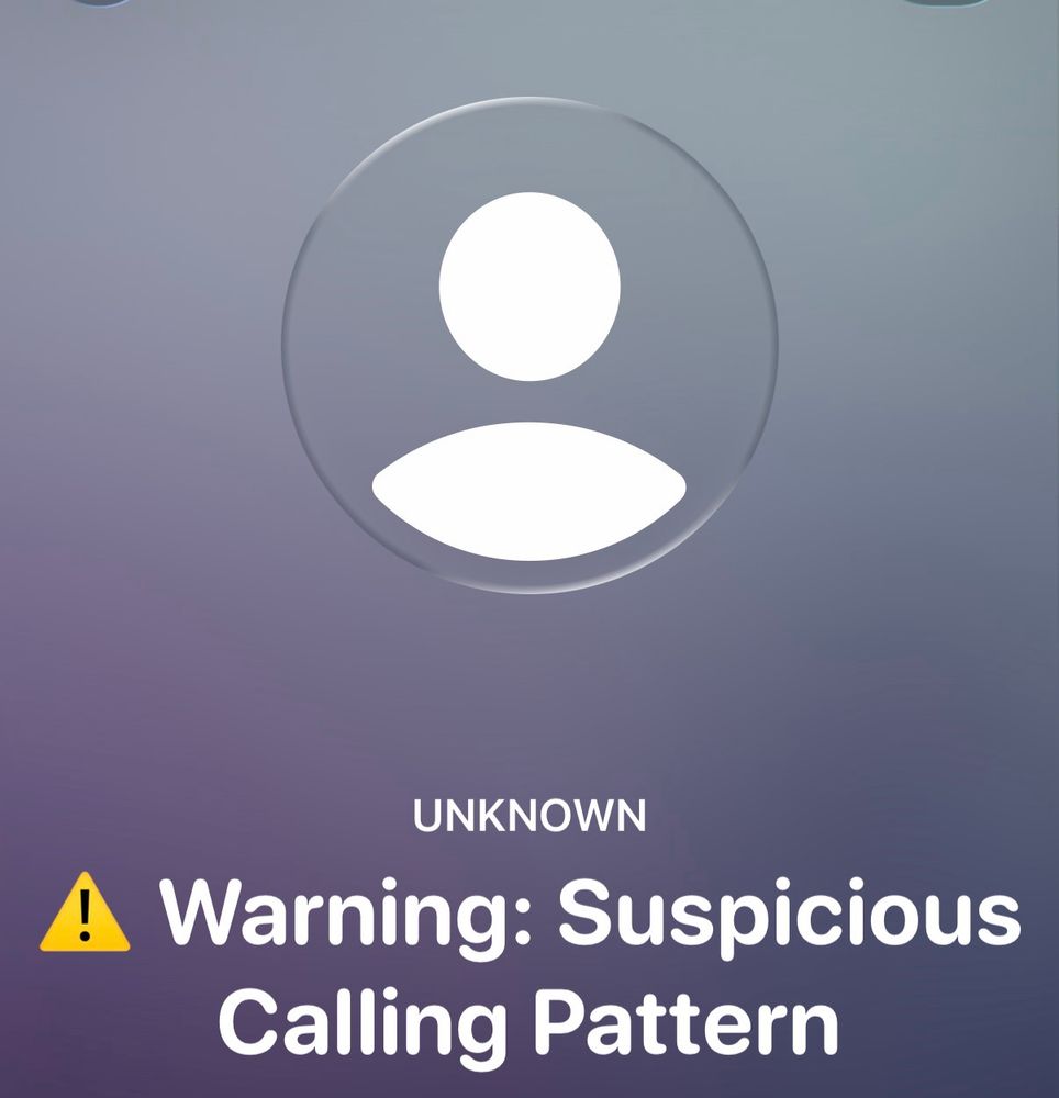 UNKNOWN
Warning: Suspicious
Calling Pattern