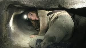 Screenshot from "As Above So Below" featuring the gates of hell.