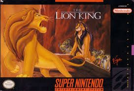 cover for Super Nintendo "the Lion King"