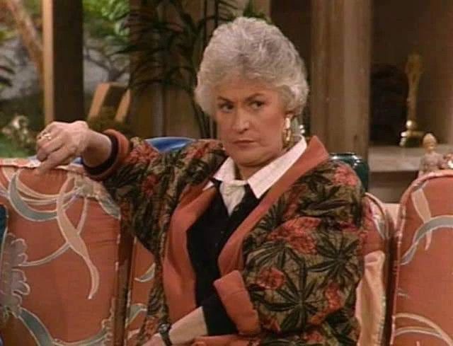 Dorothy in the Golden Girls