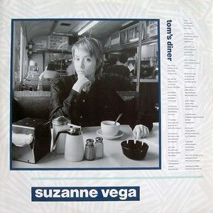 album cover for Tom’s Diner by Suzanne Vega
