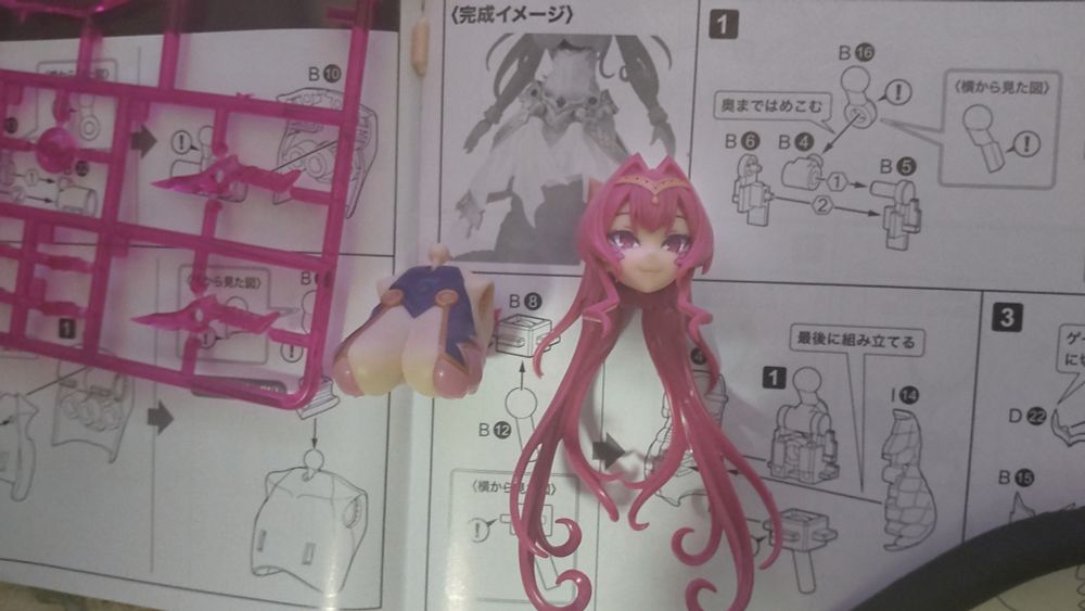 メルティーナ頭部、胸部