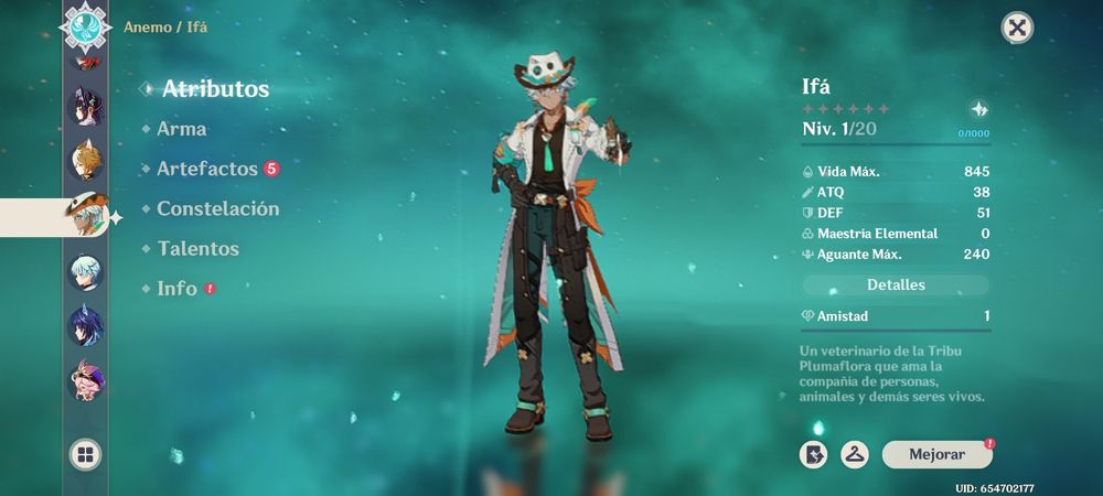 Ifa from Genshin Impact 