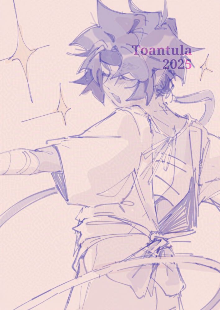 Kon Rei flaunting his open-back shirt.