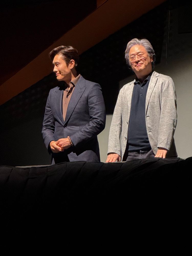 Lee Byung-Hun and Park Chan-wook