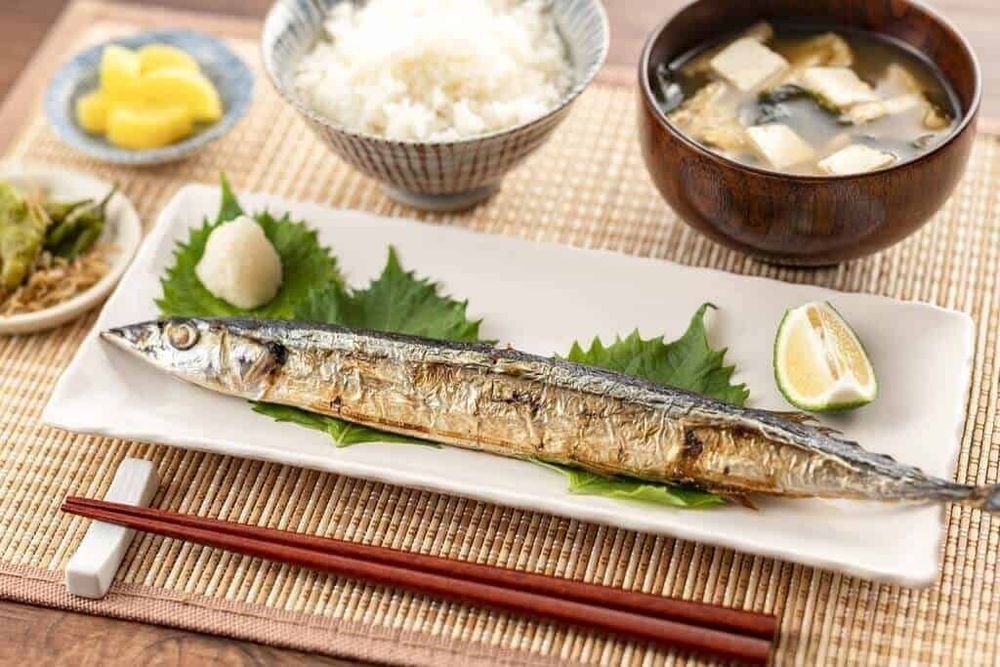 Sanma - Pacific Saury fish in Japan