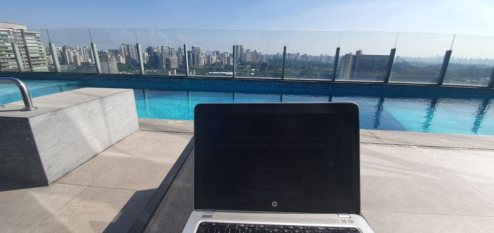 Rooftop view of Sao Paulo, Brazil