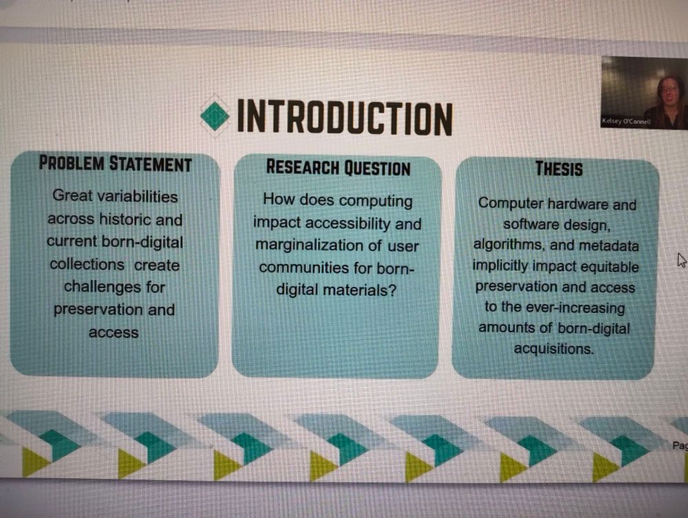 Slide with presenters Introduction to their research on computing impact accessibility and marginalisation of user communications 