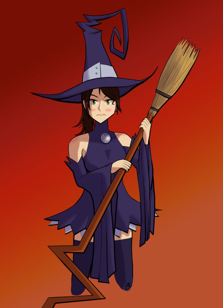 Shenorai's OC of the the same name, dressed as Blair from Soul Eater.