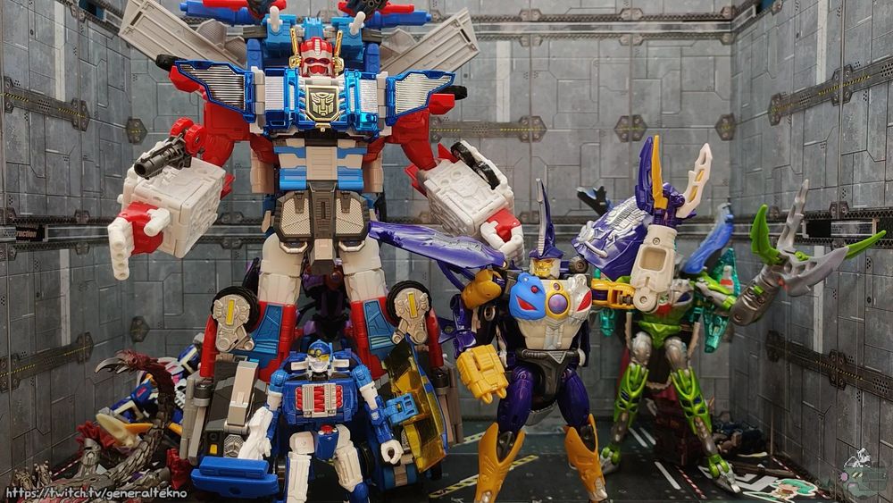 With Omega Prime and Side Burn!