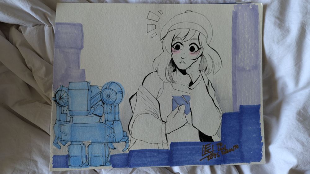 Awesome art comm by Erika!