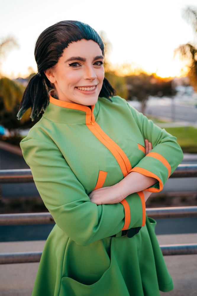 My female version of Gon from HunterxHunter cosplay