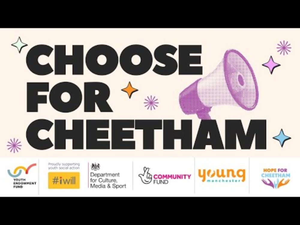 Choose for Cheetham - Children and Young People Take the Lead in Funding Decisions!