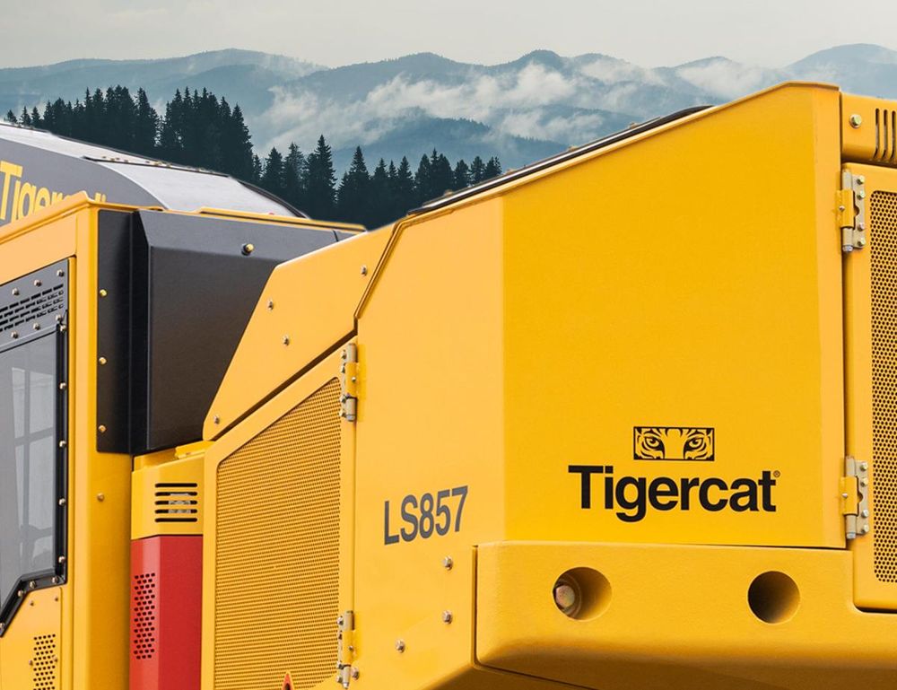 Tigercat Debuts New Steep Slope Machine