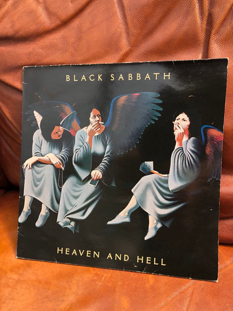 Black Sabbath Heaven and Hell record sleeve