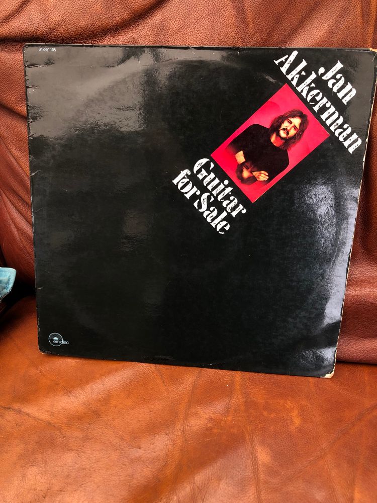 Jan Ackerman album cover. Guitar for sale.