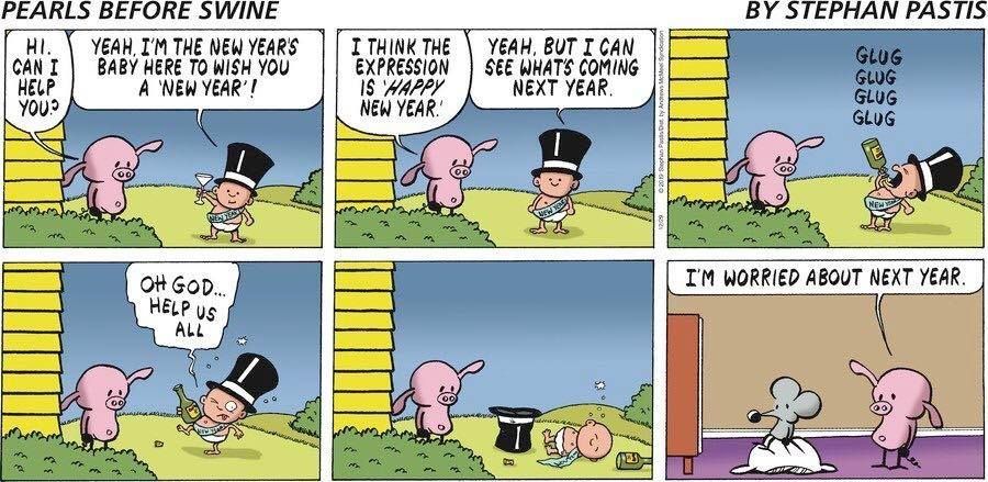 Pearls before swine new year comic