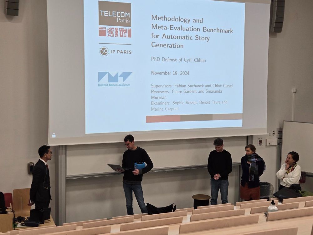 PhD Defense of Cyril Chhun on November 19th, 2024, at Télécom Paris.