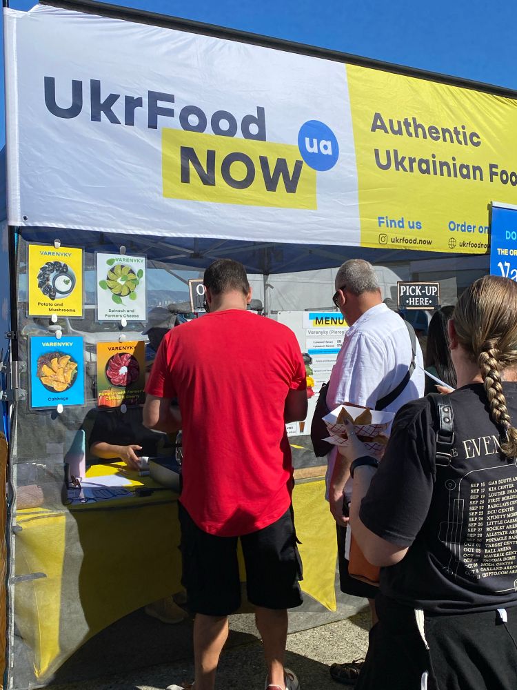 UkrFoodNow varenyky vendor.