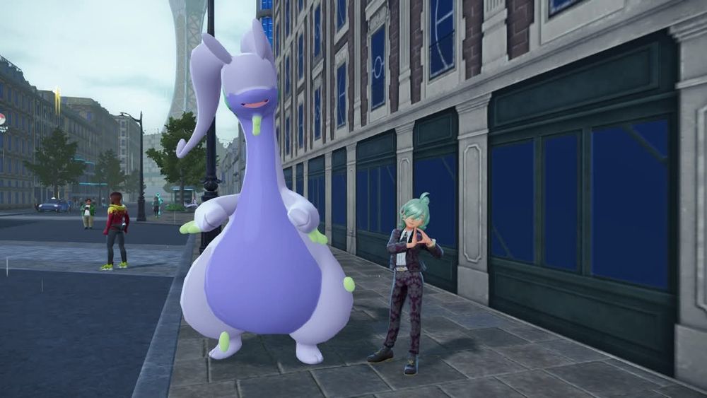 Pokemon avatar and alpha goodra