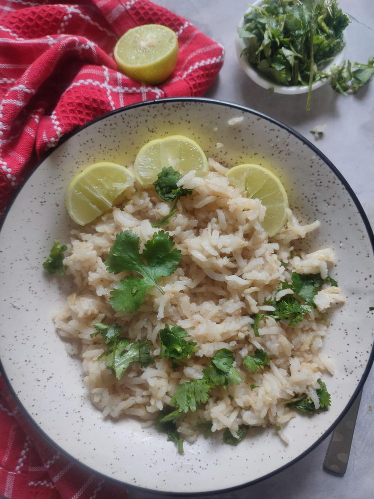 Chipotle's Cilantro Lime Brown Rice Recipe- Pressure Cooker