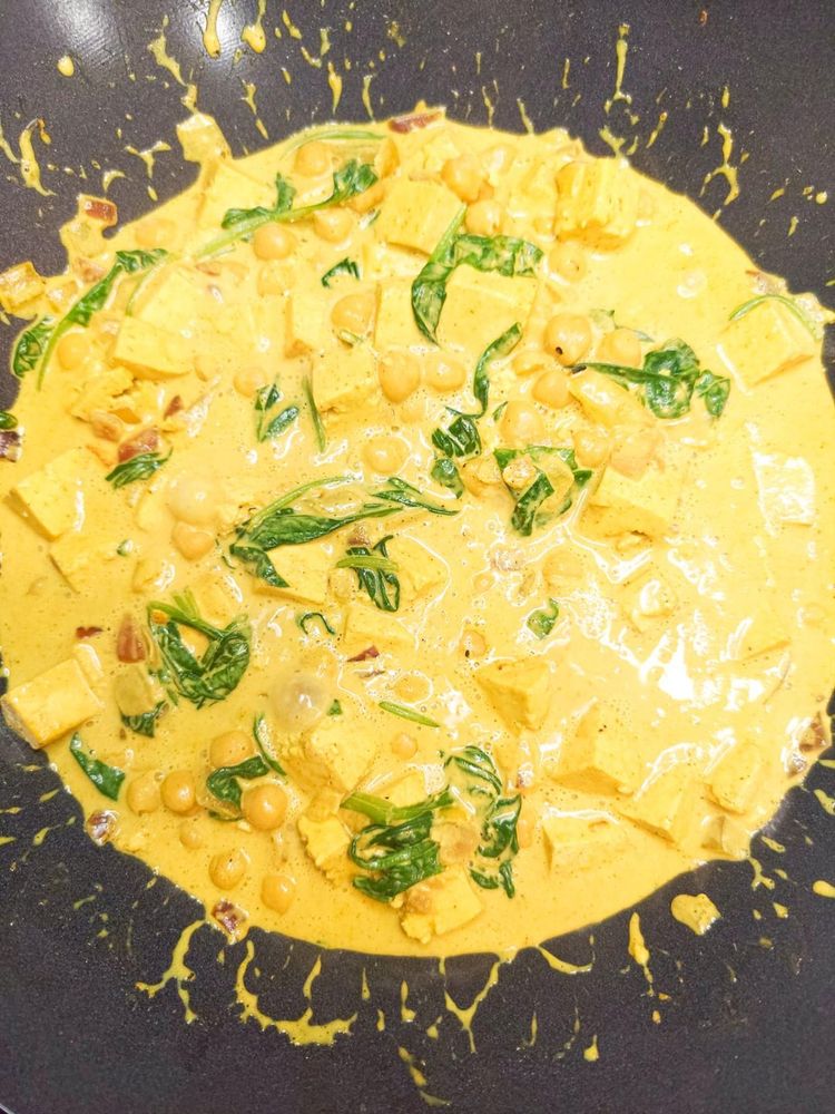 Chickpea and Tofu Curry