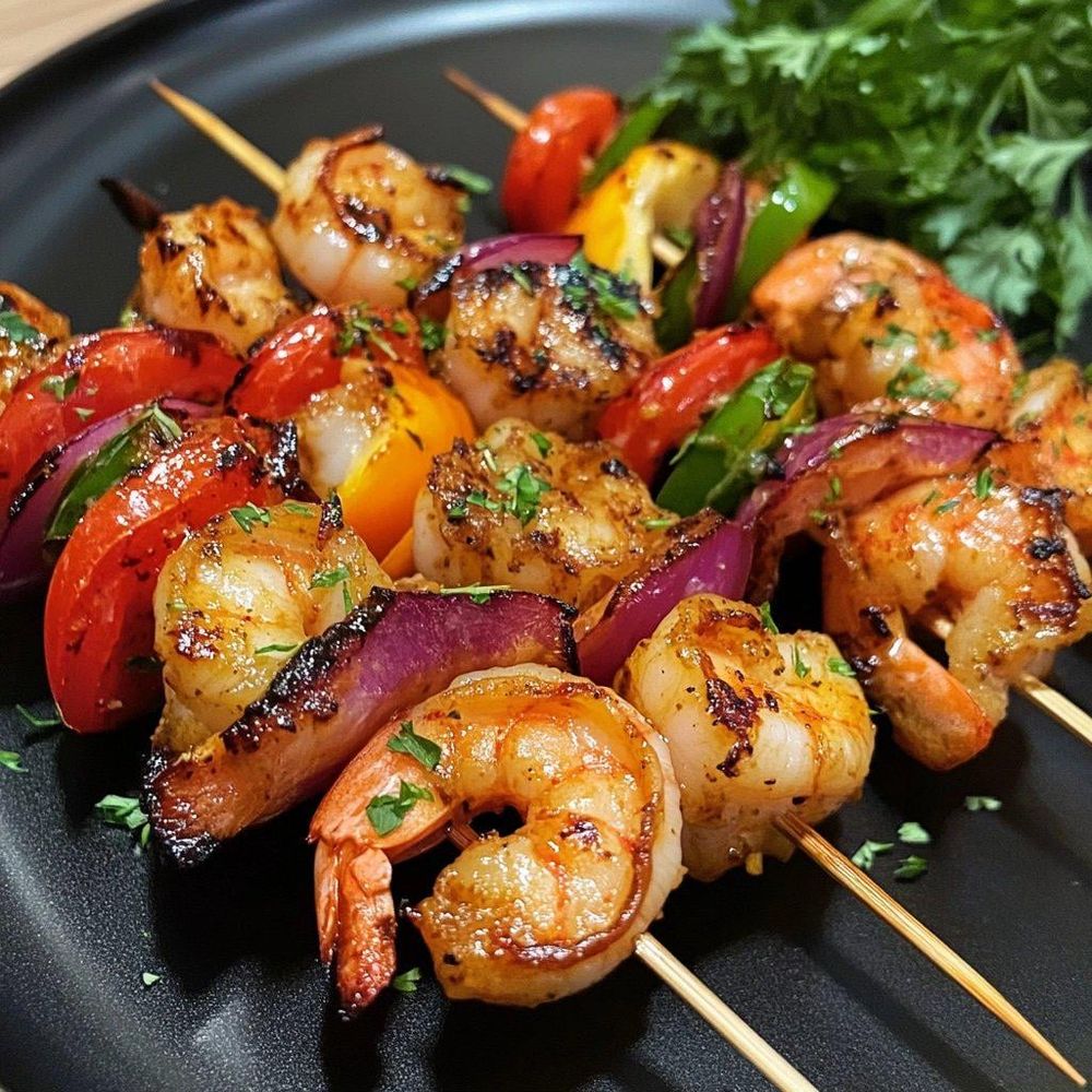 Grilled Shrimp Skewers: A Simple and Delicious Seafood Delight