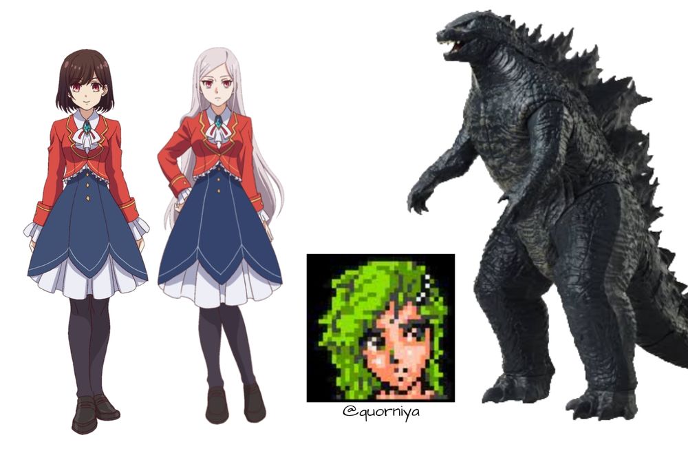 Rae Taylor - Marshstomp
Misha Jur - Kirlia
Quorniya(follow her) - Breloom
GODZILLA - Aron