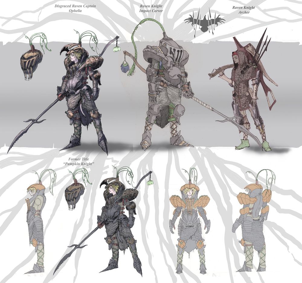 Concept art for my own OCs/IP of mythological transforming dinosaurs in a medieval fantasy setting 