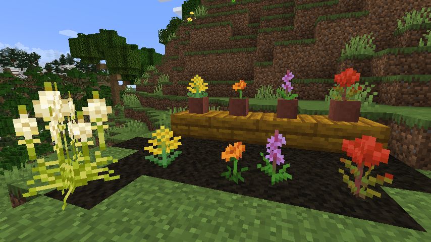 The new plants the mod offers