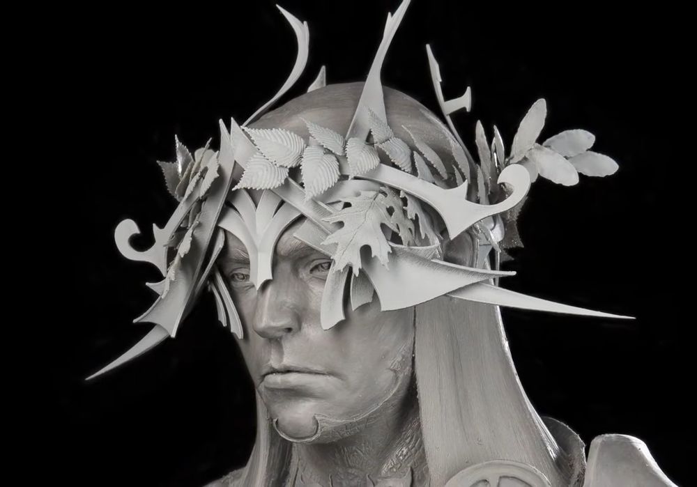 Thranduil's concept art for the Hobbit movies