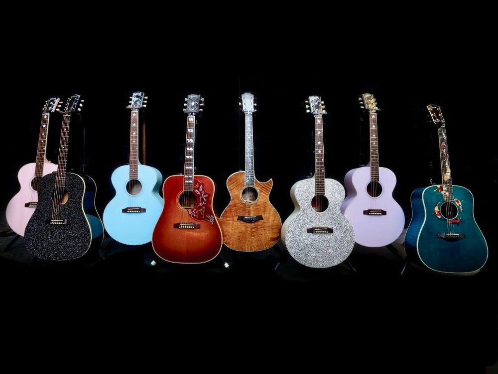 The Eras Tour guitars pictures 