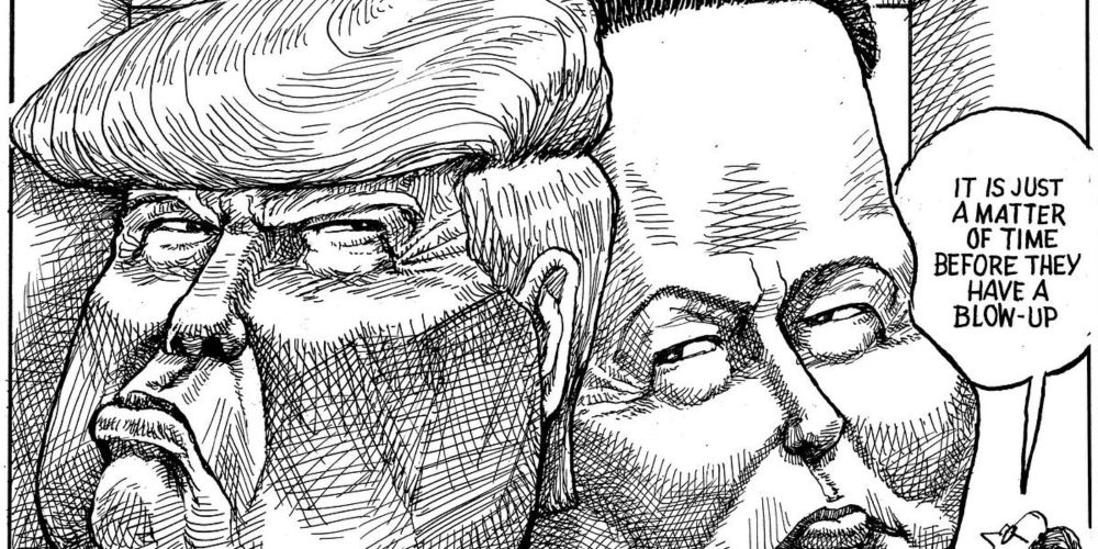 More Musk v. Trump cartoons!