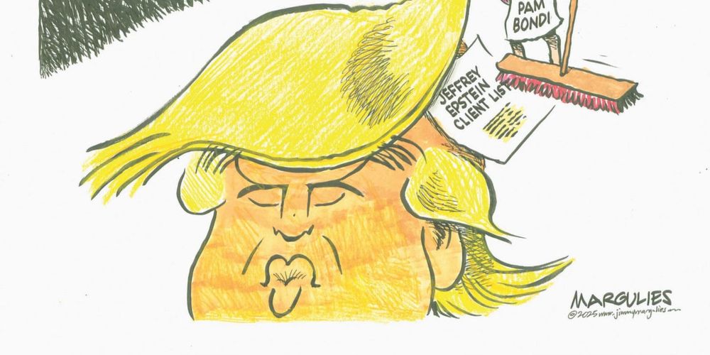 Cartoons on Jeffrey Epstein, Superman, ICE raids, AI, and Marco Rubio to wrap up the week!