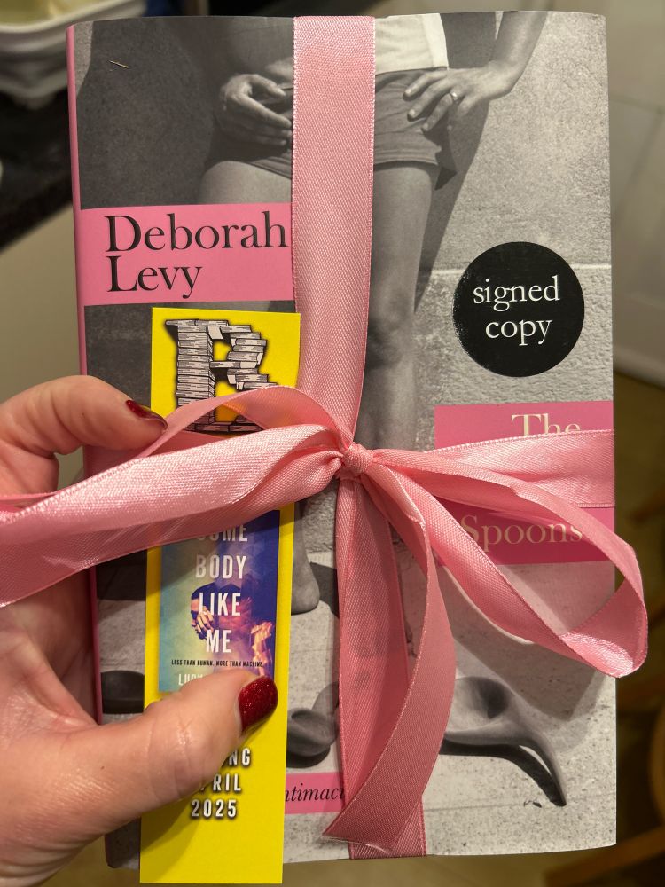 A signed copy of The Position Of Spoons by Deborah Levy