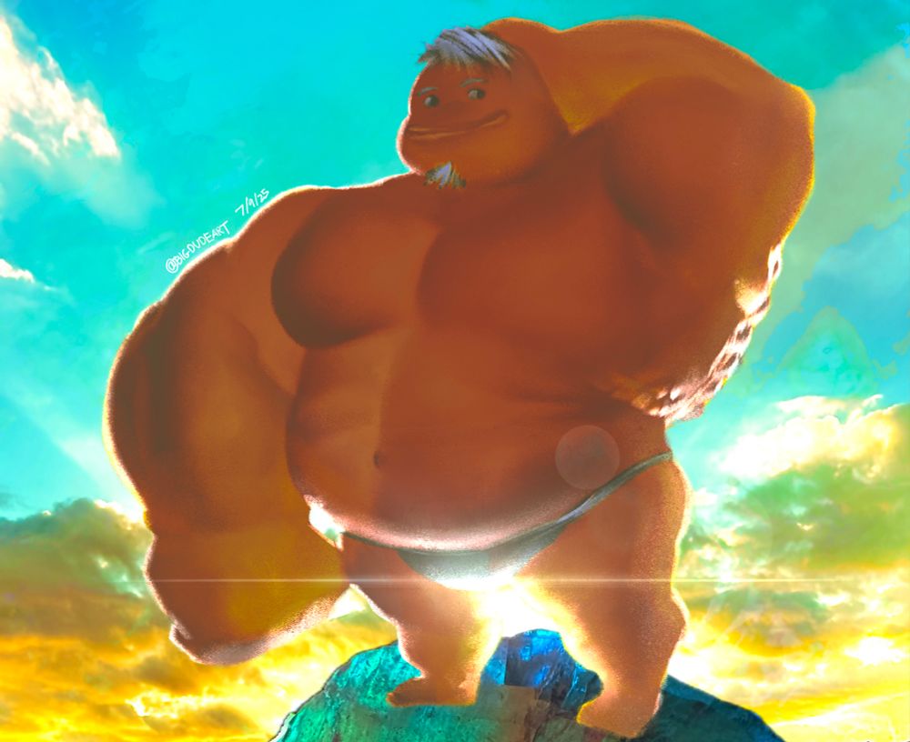 Goron business leader and mining CEO Yunobo takes some time out of his busy schedule to take you on an early morning hike to the top of his favorite crag in Eldin so you can enjoy the sunrise as it glints off his powerfully formed body. 

also both of you are gay