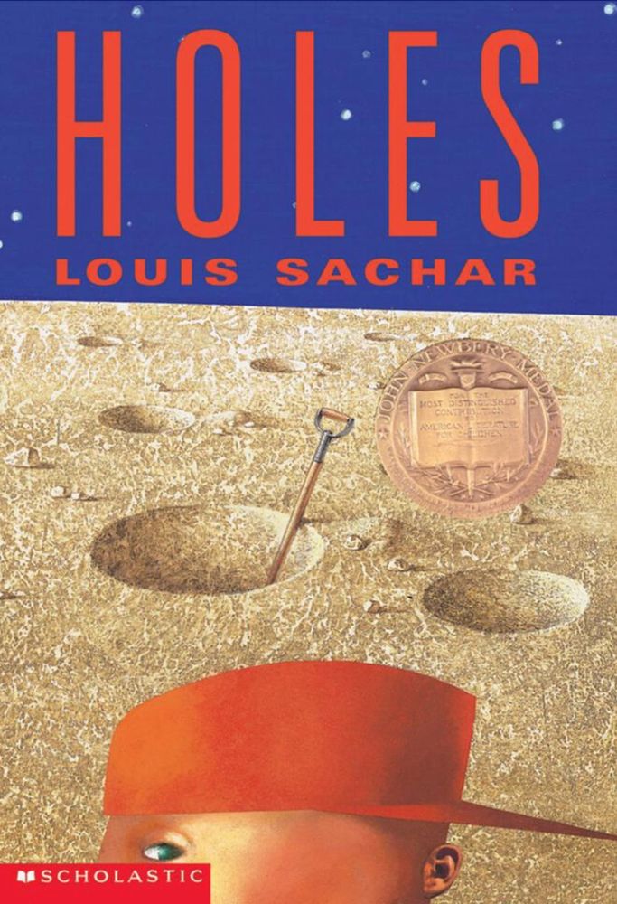 Holes by Louis Sachar book cover