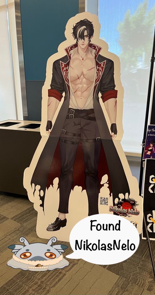 You didn’t have a meet & greet but it was fun finding your cutout Niko 