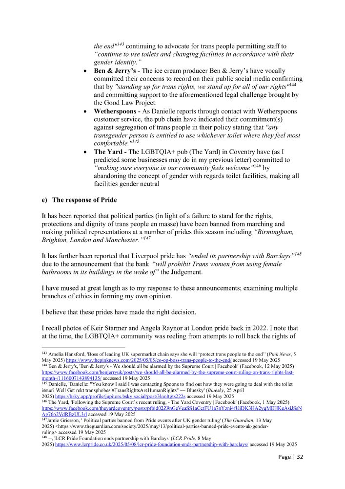 Due to Bluesky character limitations, I have uploaded a more accessible version of this letter via - 

http://docs.google.com/document/d/1A7W1-VLdPK6znB7BE53gRoRchCKeVXaW/