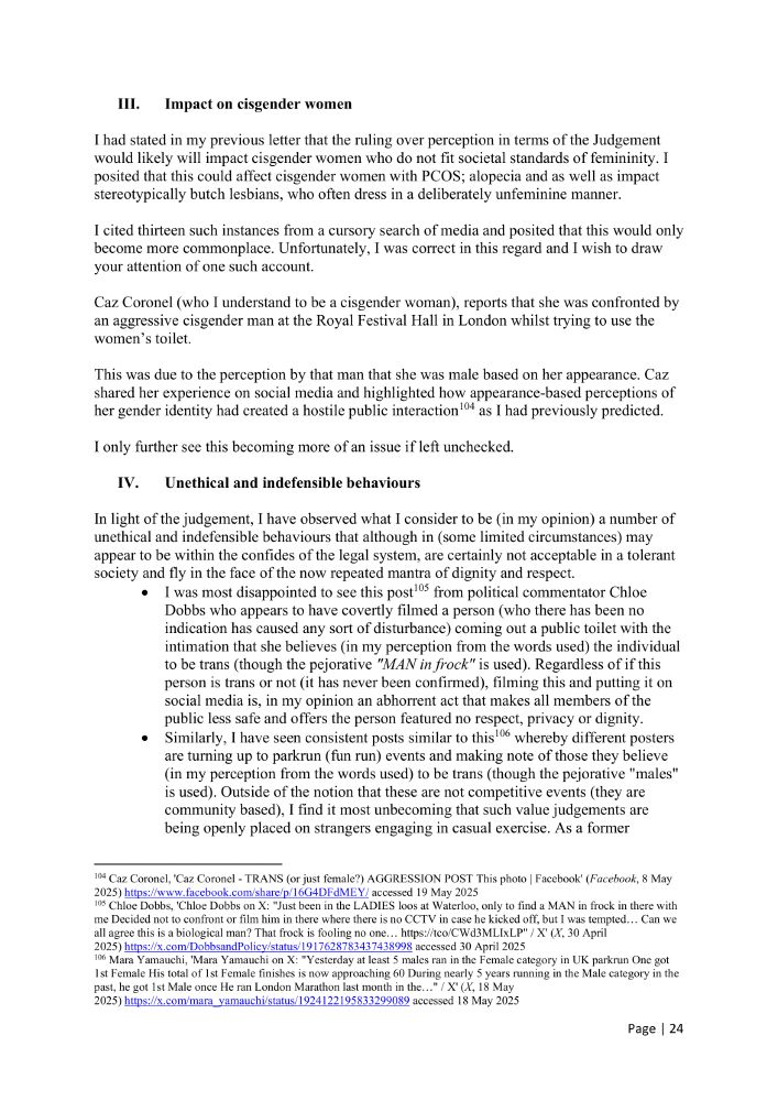 Due to Bluesky character limitations, I have uploaded a more accessible version of this letter via - 

http://docs.google.com/document/d/1A7W1-VLdPK6znB7BE53gRoRchCKeVXaW/