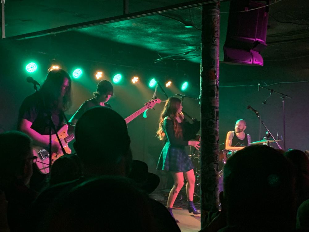 Ally the Piper and the Band