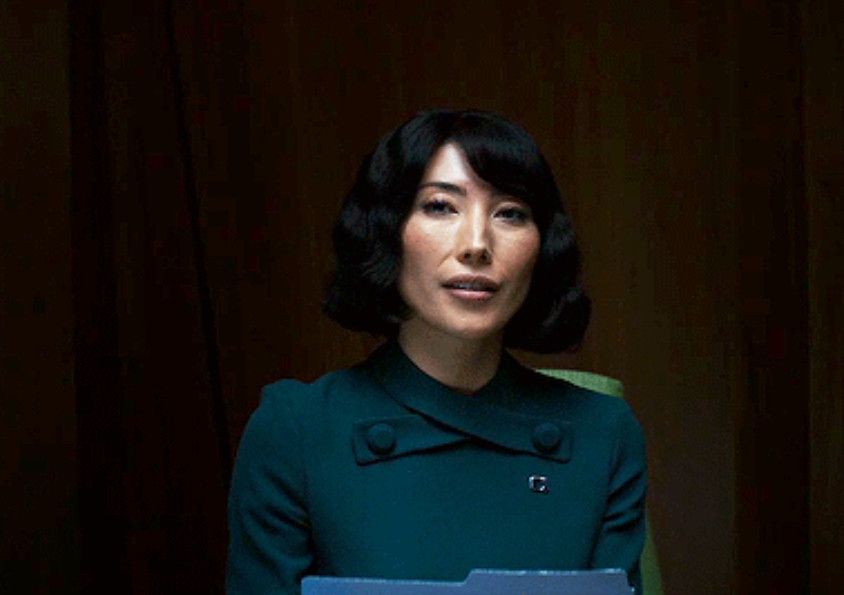 It's Ms. Casey from the Apple TV series "Severance."
