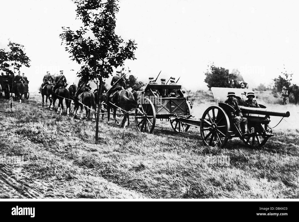 Horse drawn Heeresfahrzeuge in WWII