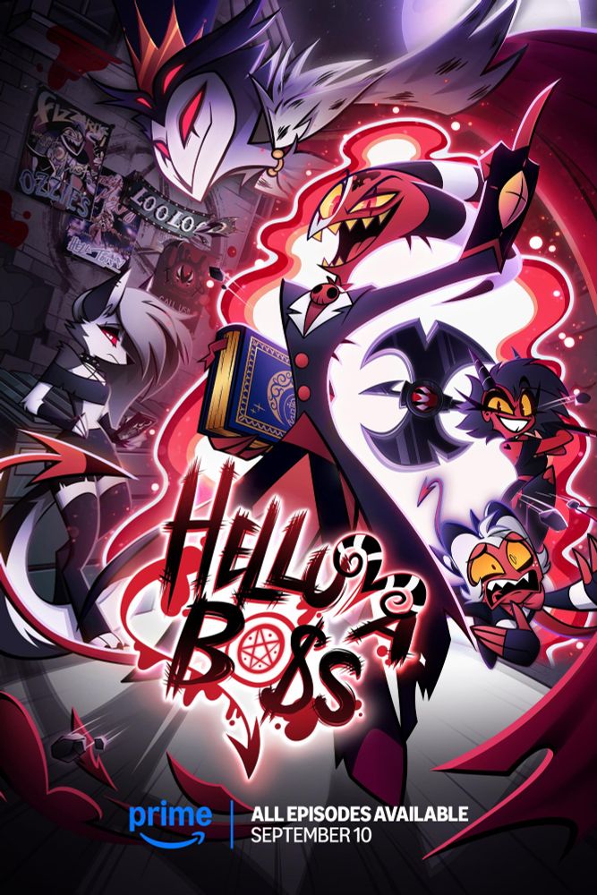 Helluva Boss, animated tv show produced by Vivziepop & Brandon Rogers .
Adventure Time is a close 2nd choice 
