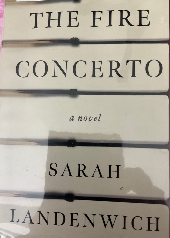 Book cover of The Fire Concerto by Sarah Landenwich