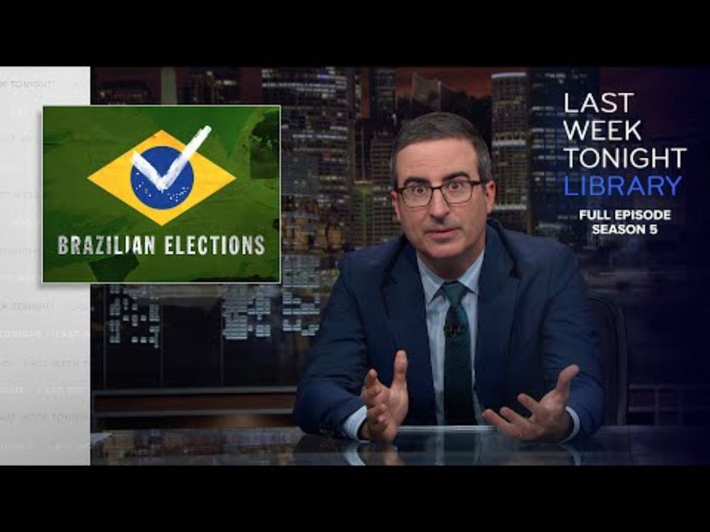 S5 E25: Brazil Elections, Trump Tax Fraud & Kavanaugh: Last Week Tonight with John Oliver